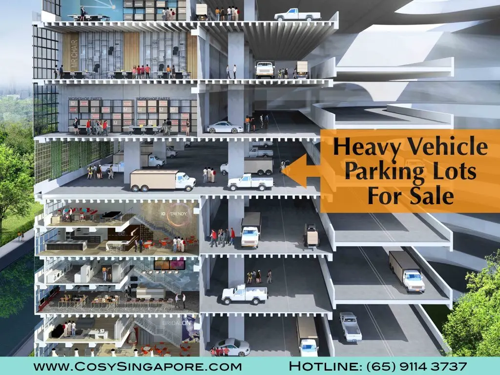 Heavy Vehicle Parking Lots for Sales Singapore