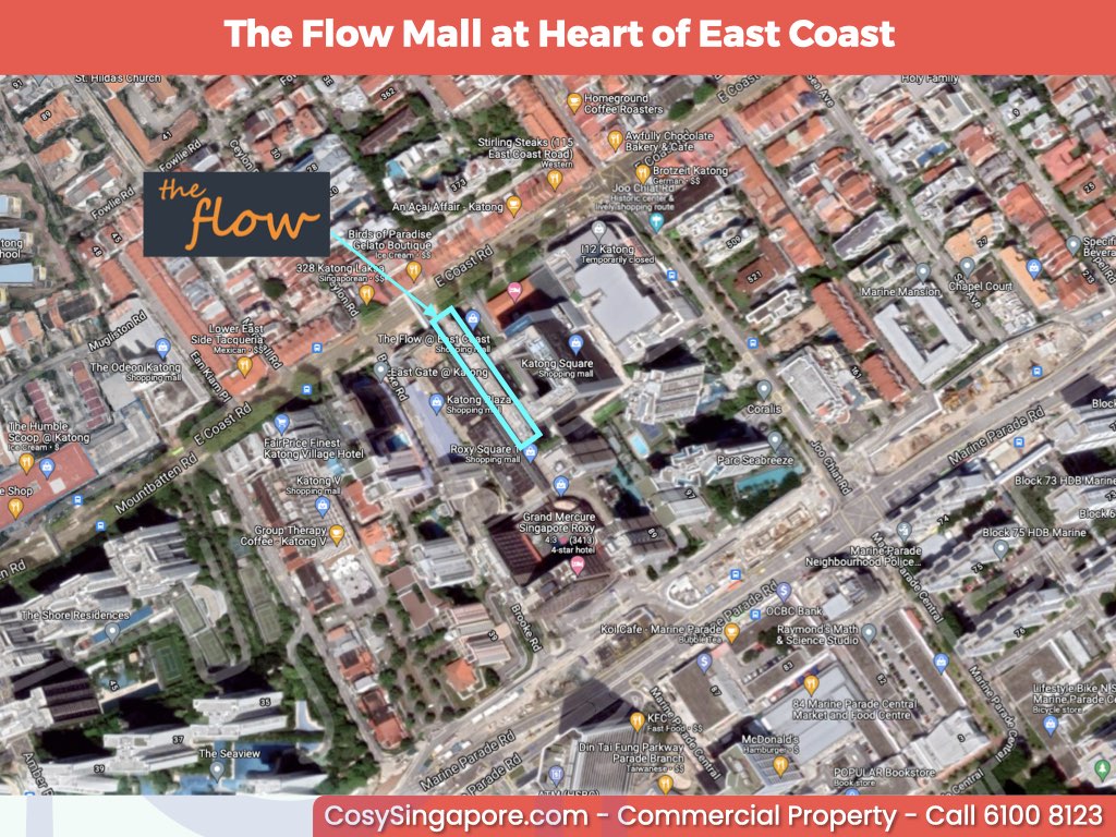 the flow mall at east coast