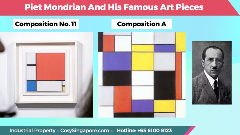 CT Foodnex Piet Mondrian Famous Art Pieces